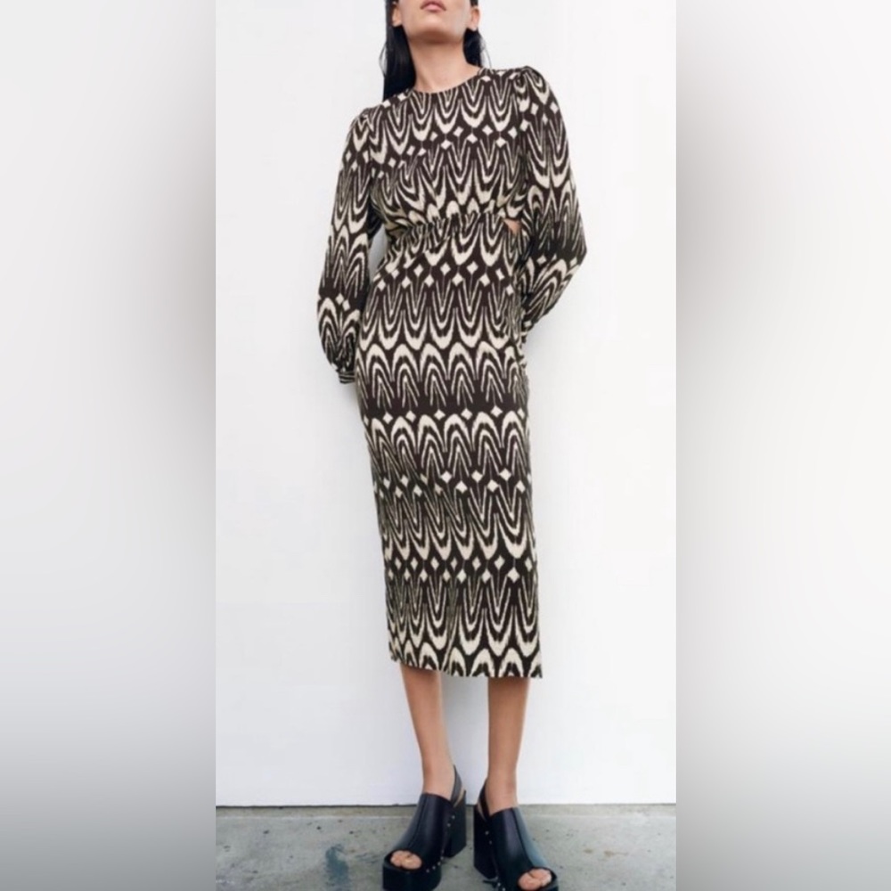 NWT Zara cut out dress